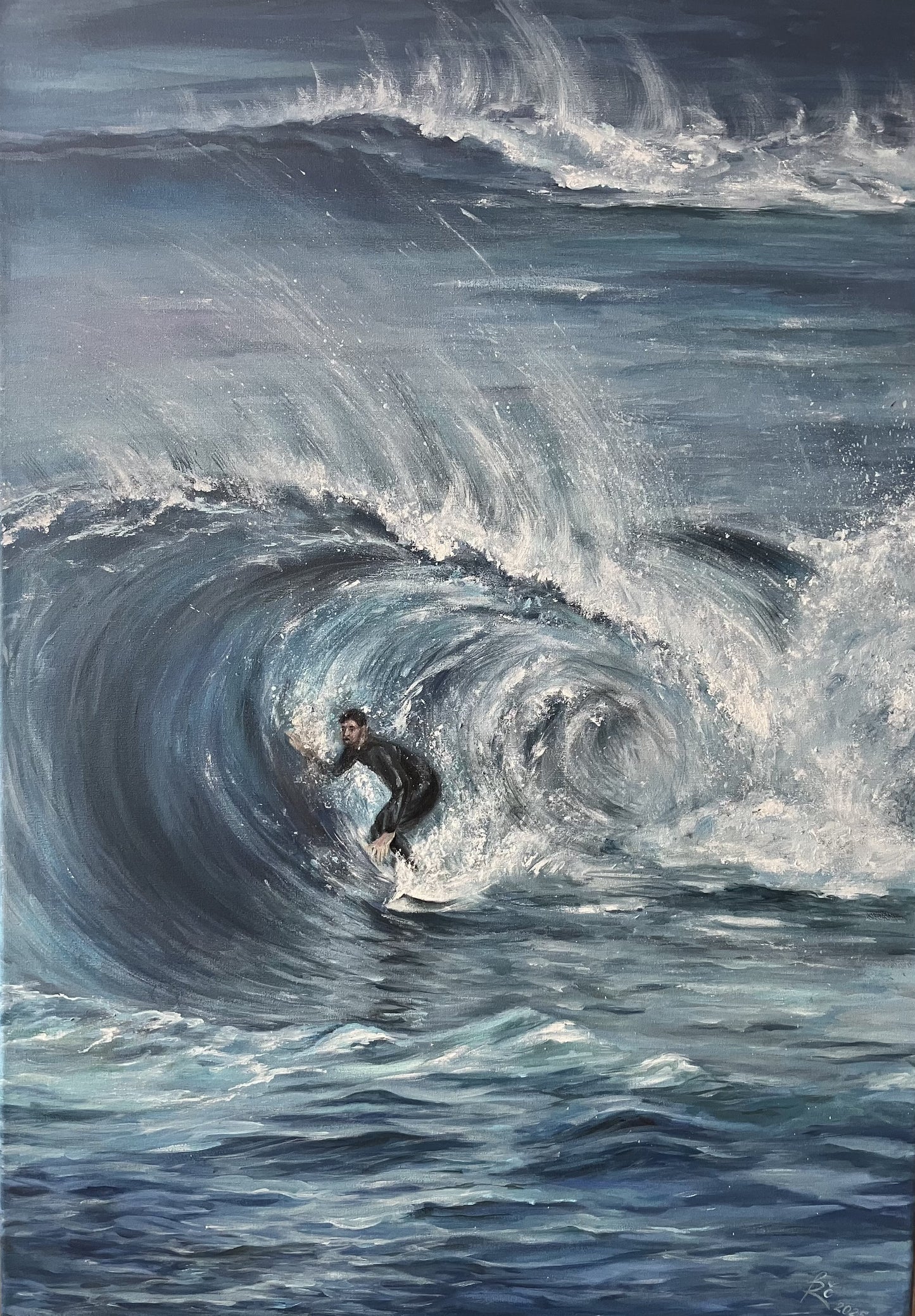 ,,Bangos glėbyje‘‘ / ,,In the arms of the waves''