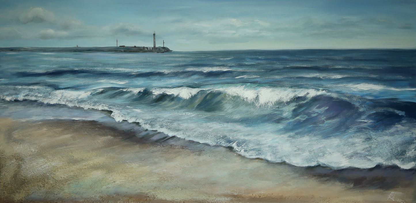 ,,Prie molo''/ ,,At the pier''