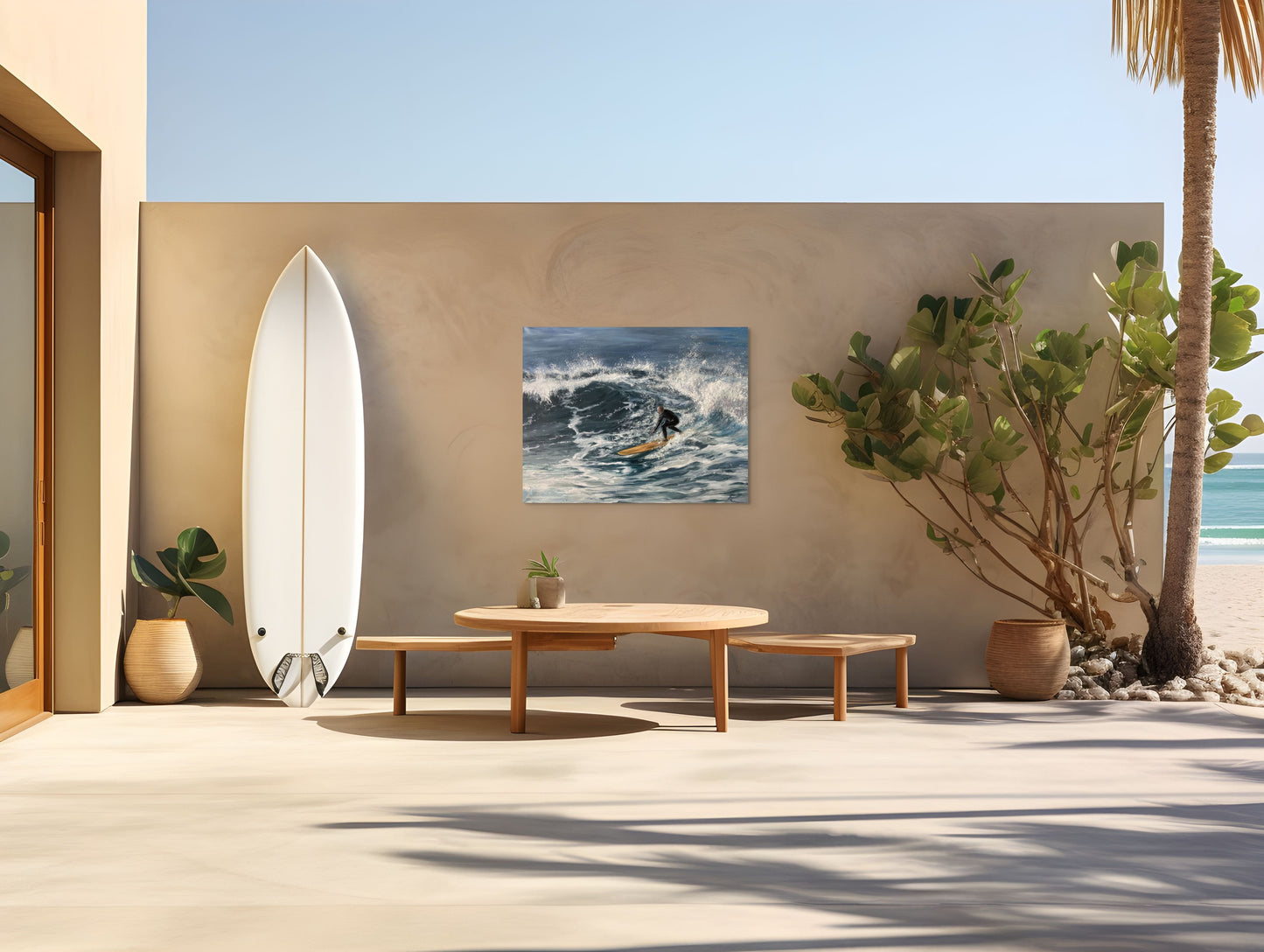 ,,Bangos veidu'' / ,,Surfing''