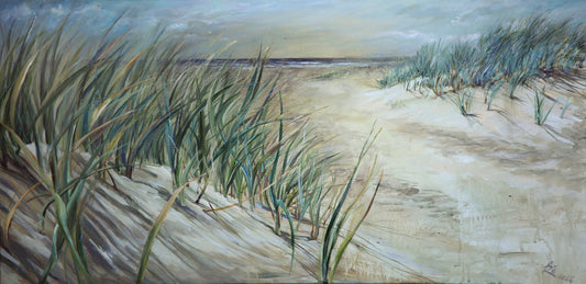 ,Blizgančios kopos ryto ugny,''/ ,,Shimmering Dunes in the Morning Light''
