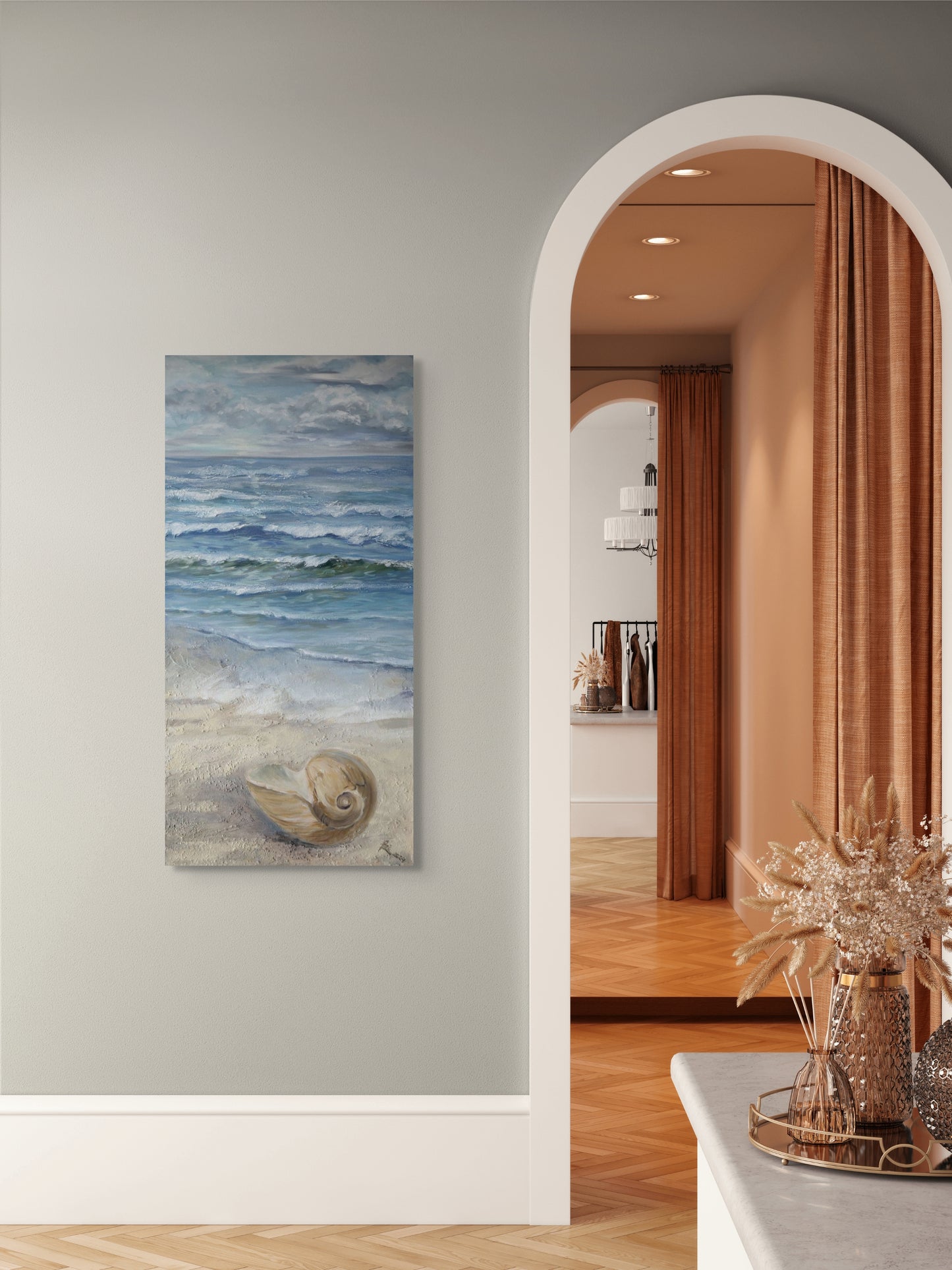 ,,Atgarsiai''/ ,,Echoes of the roar of the sea''