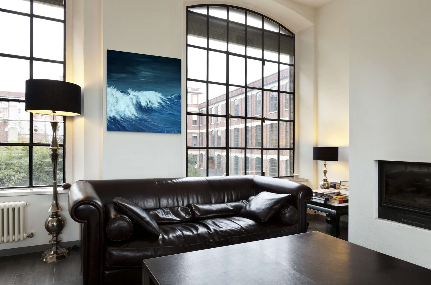 "The frenzy of the waves"