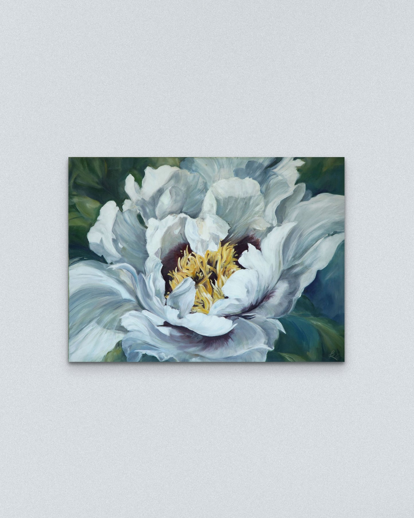 ,,Woody peony blooming II''/ ,,Woody peony blooming II''
