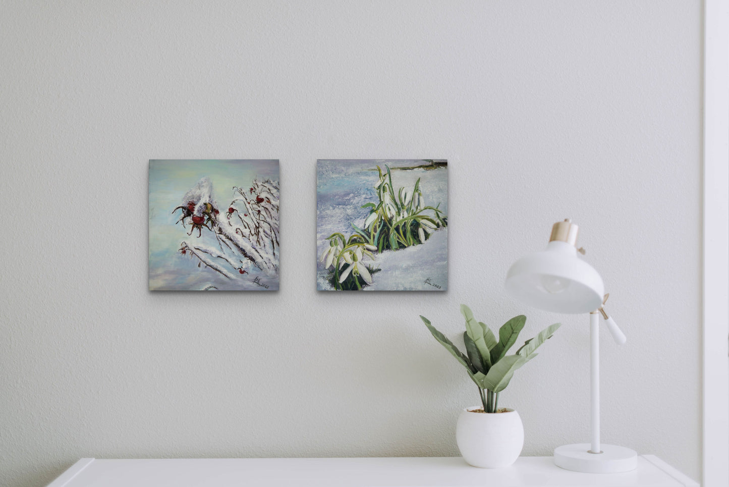 "Thistle in winter"