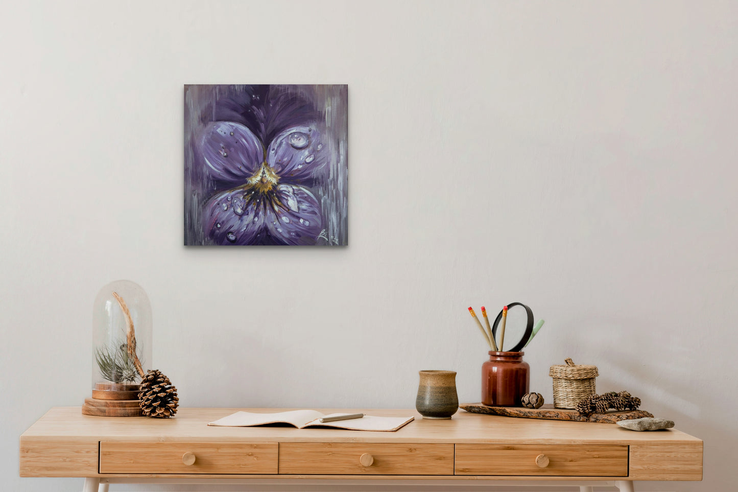 "Pansy blossom"