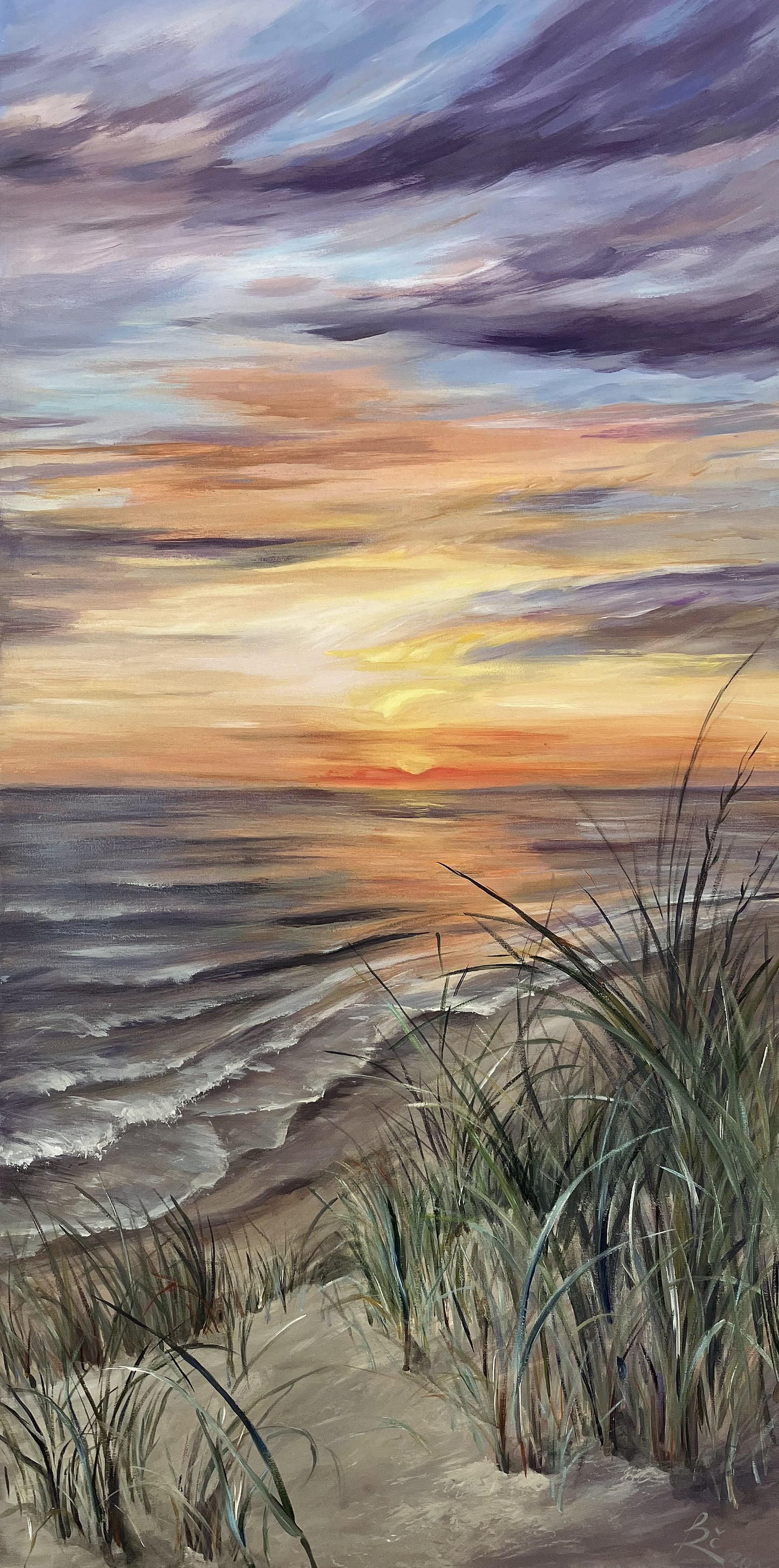 ,,Saulėlydis''/ ,,A sunset''