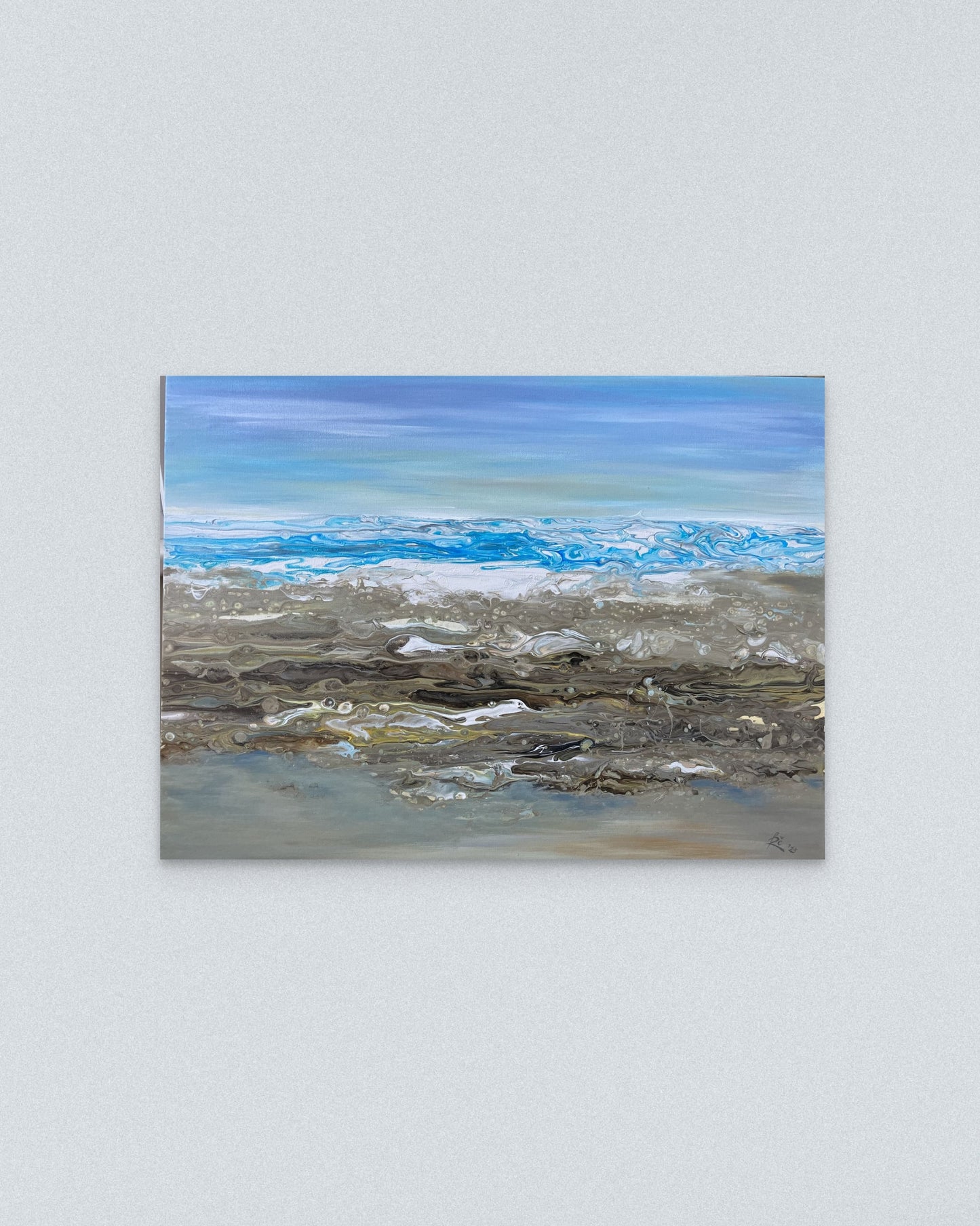 "The shore"