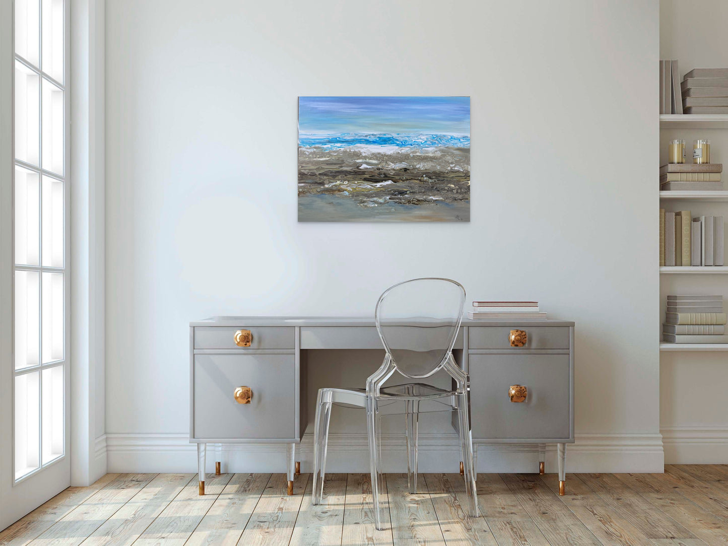 "The shore"