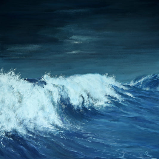 "The frenzy of the waves"