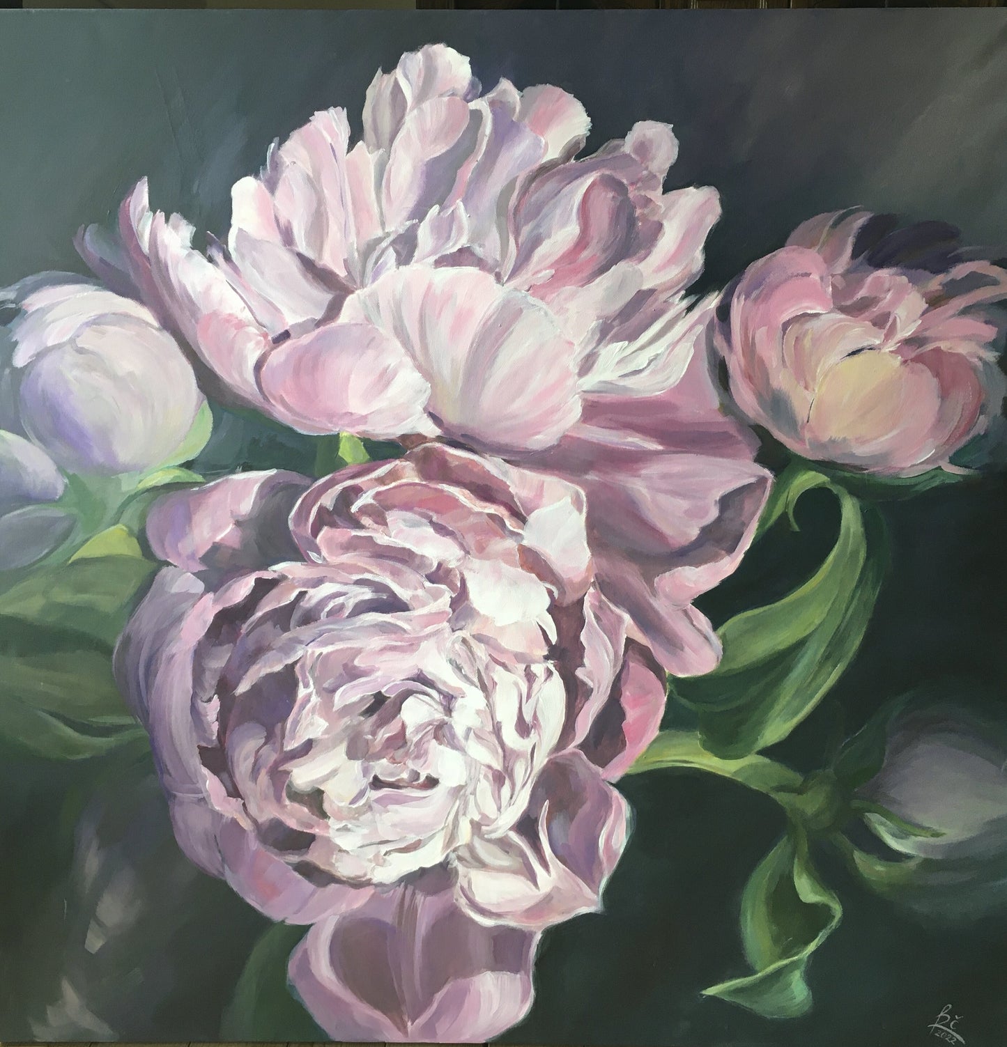 ,,Rožinių bijūnų puokštė''/ ,,Pink peony bouqet''