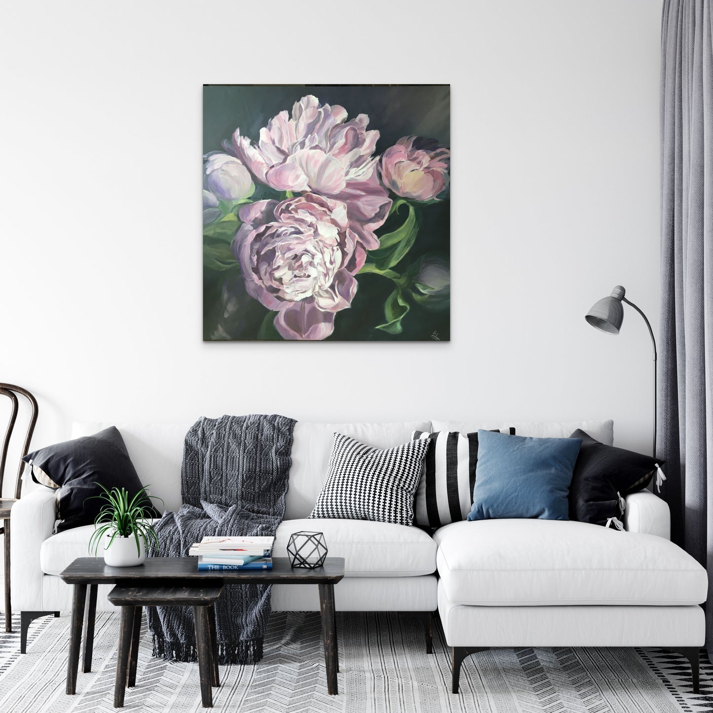 ,,Rožinių bijūnų puokštė''/ ,,Pink peony bouqet''