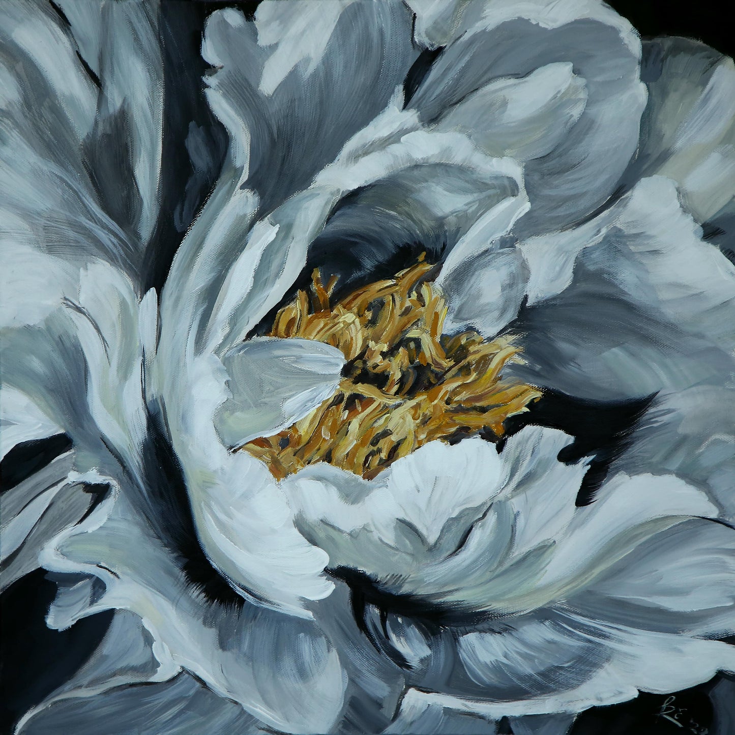 ,,Bijūno žiedas''/ ,,Peony flower''