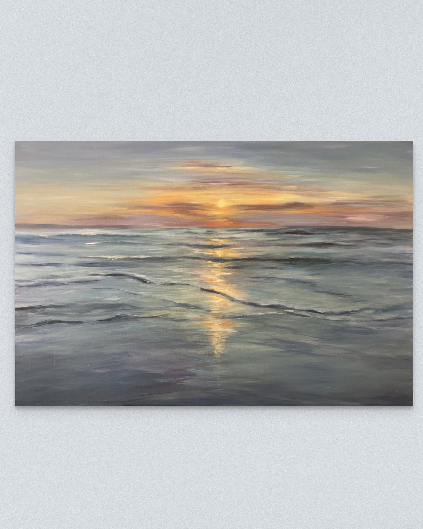 ,,Saulei leidžiantis'' / ,,As the sun sets''